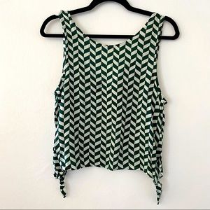 Ava Sky Tank Tie size small